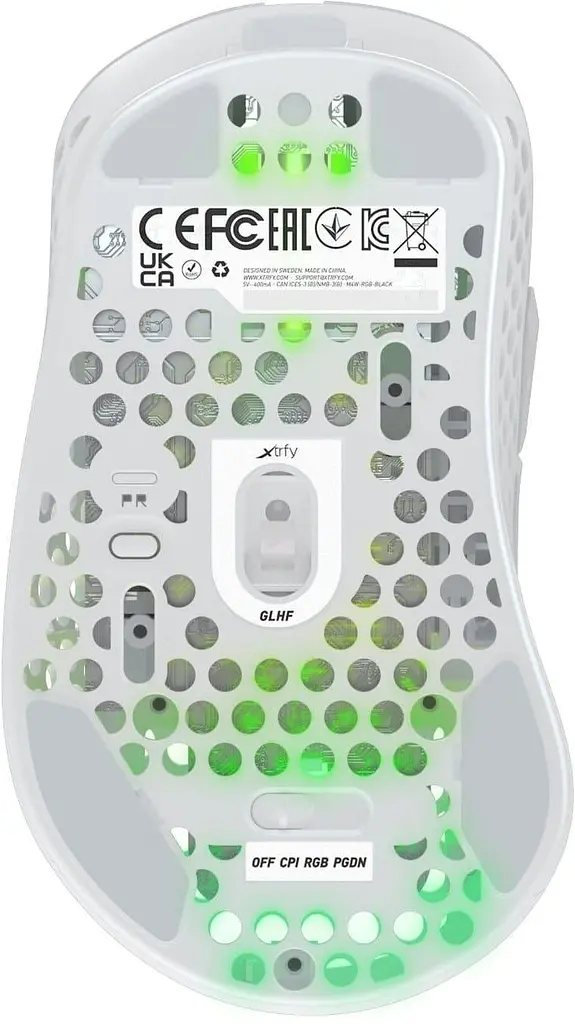 Миша Cherry Xtrfy M4 White (M4W-RGB-WHITE) - фото 2