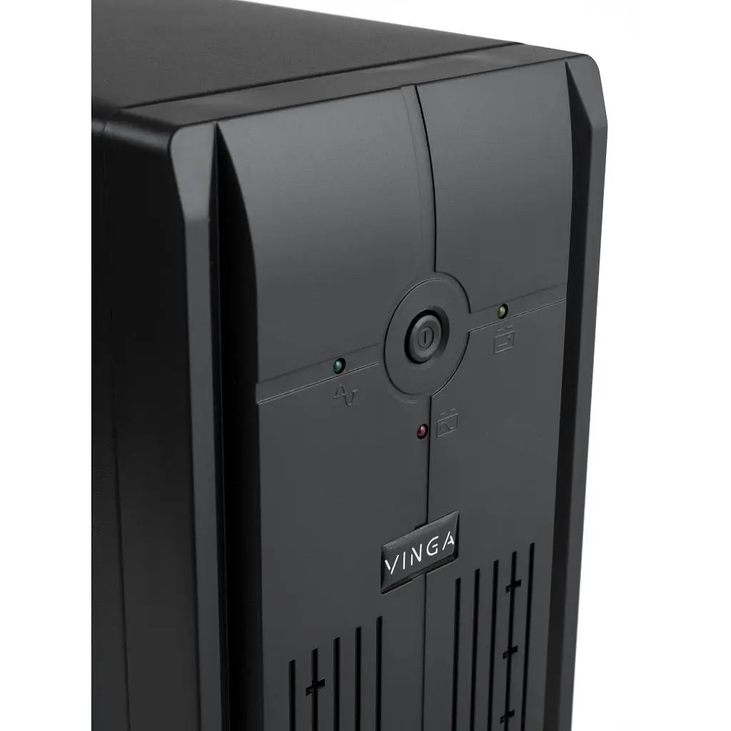 Пристрій безперебійного живлення Vinga LED 650VA metal case with USB (VPE-650PRMU) - фото 5
