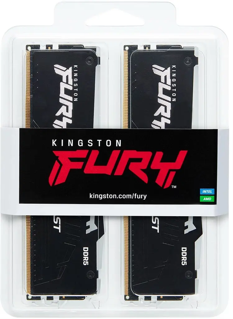 Kingston Пам'ять ПК Kingston DDR5 16GB KIT (8GBx2) 5600 FURY Beast RGB EXPO - фото 3