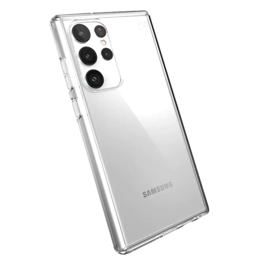 Чохол Silicone Case WS Samsung S22 Ultra Прозорий