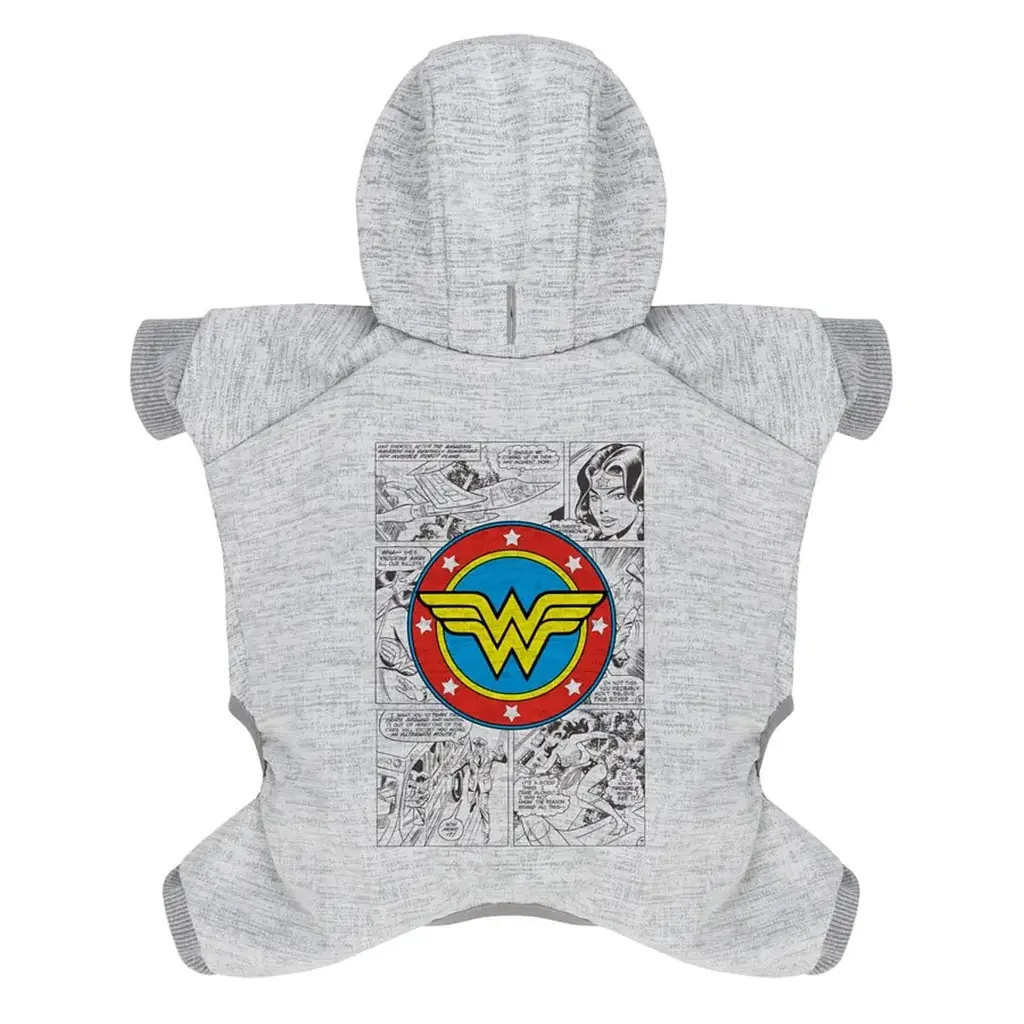 Комбінезон для собак Waudog Clothes, Чудо-жінка комікс, софтшелл, S30 - фото 2