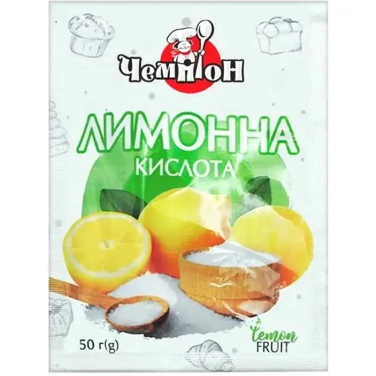 Лимонна кислота Чемпіон 50г