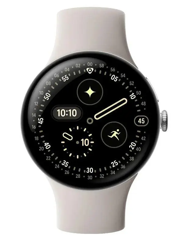 Розумний годинник Google Pixel Watch 4 (45mm) WIFI версія у кольорі Porcelain - фото 2