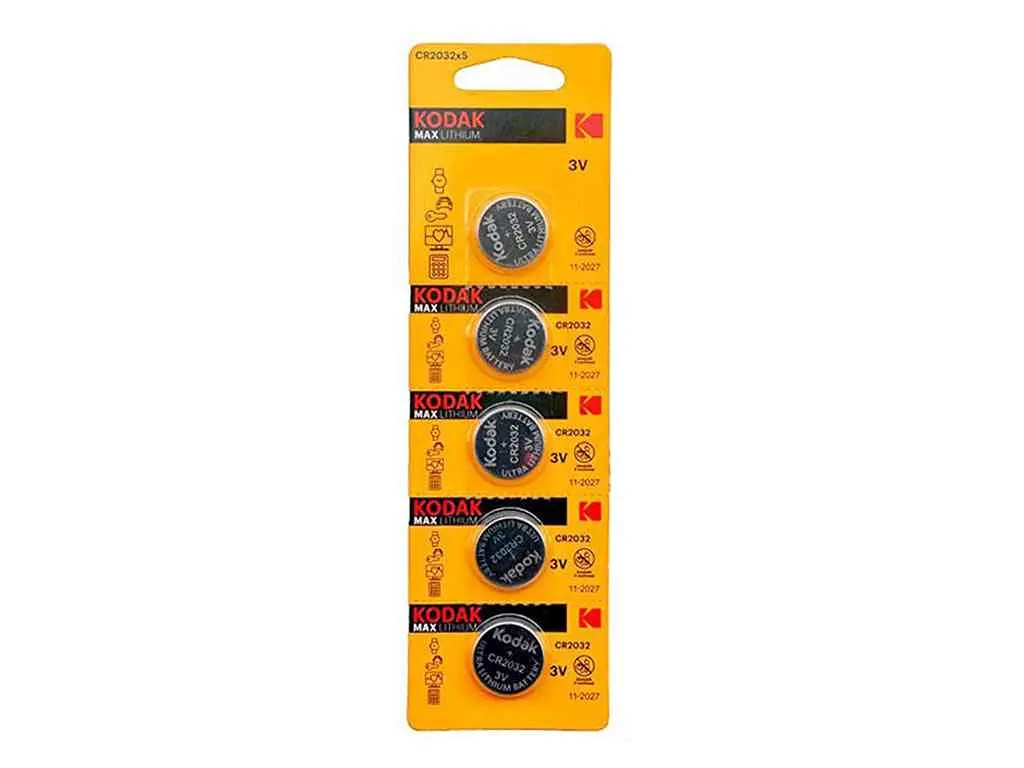 Батарейка KODAK CR2032 МАХ LIT 5шт
