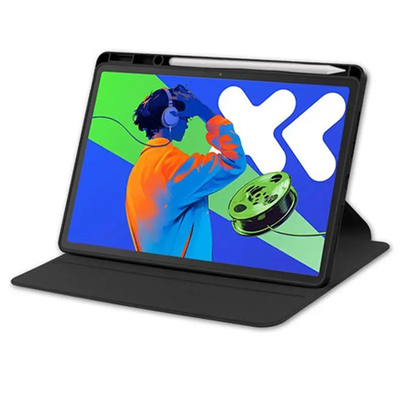 Чохол Lenovo Idea Tab Pro 12.7 2025 TPUCristal Pen holder 360 Чорний - фото 6