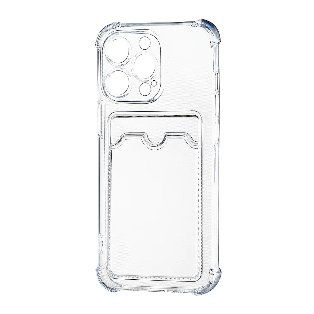 Чохол Clear Pocket Case Protected Camera iPhone 13 Pro Прозорий
