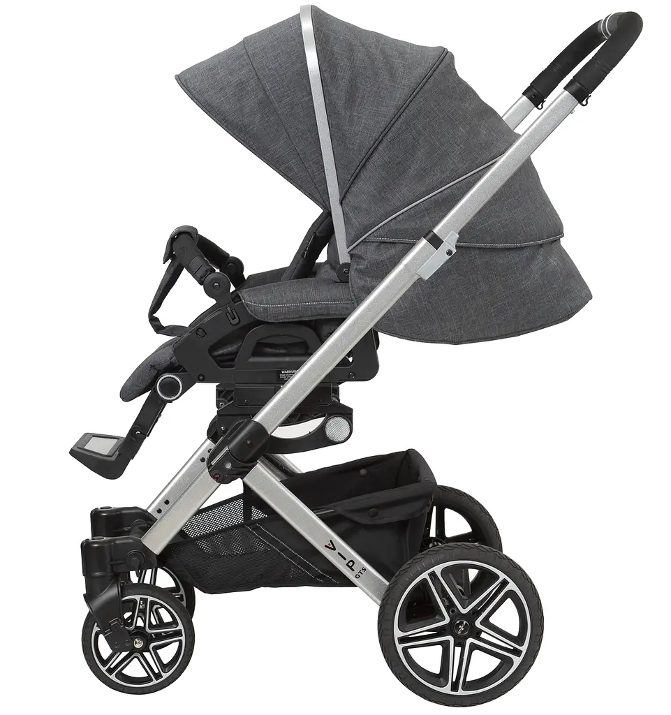 Універсальна коляска 2 в 1 Hartan VIP GTS Grey Hearts (2326141400-1) - фото 4