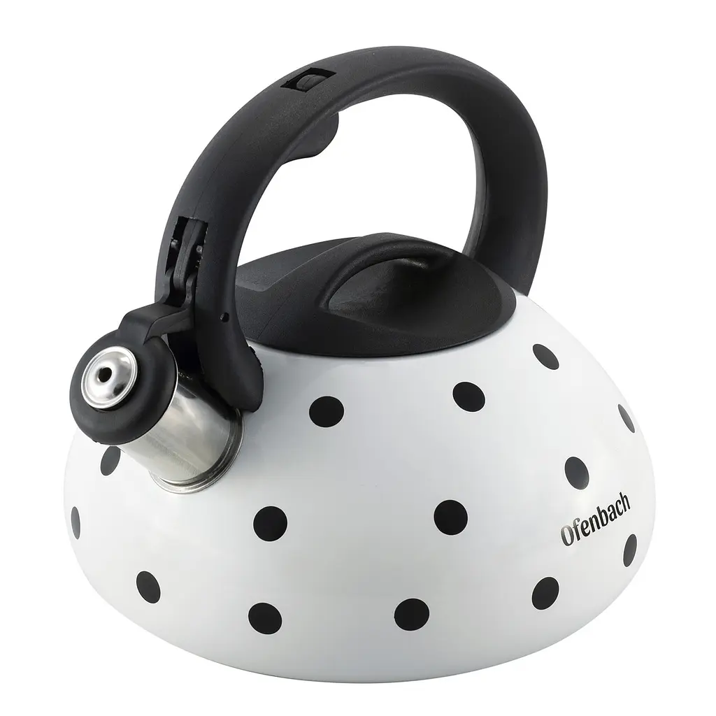 Чайник із свистком Ofenbach NB-100301WH 2.5 л білий