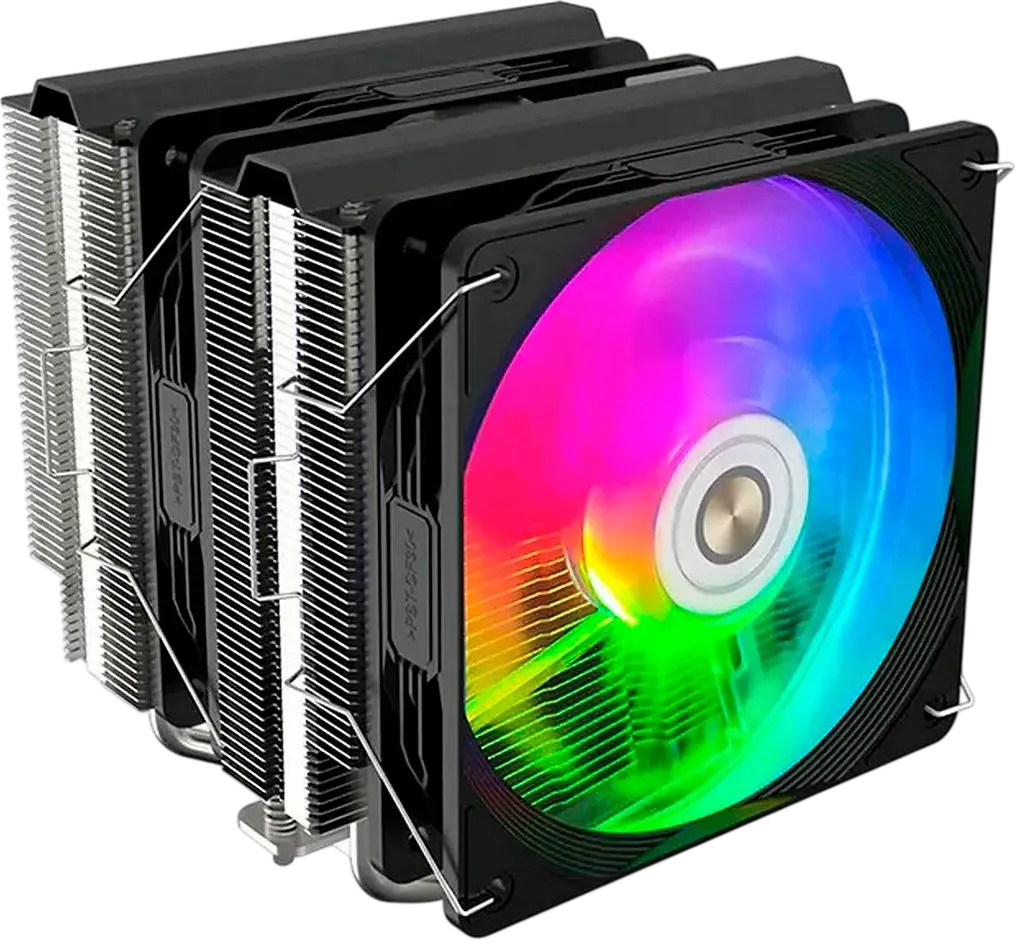 Повітряне охолодження Alseye N600-DT-B ARGB Black (AS.01.05.0023)