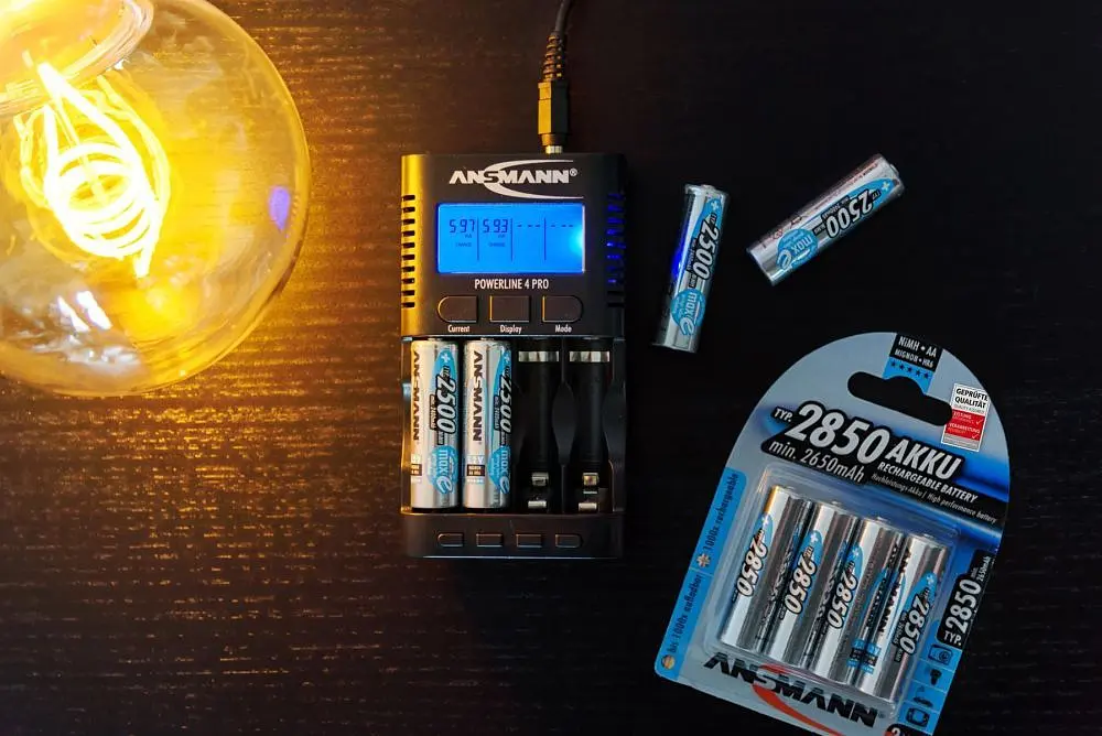 Аккумуляторы Ansmann AA/HR06 NI-MH 2850 mAh BL 4 шт (5035212) - фото 7