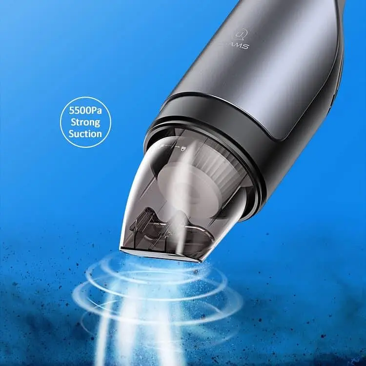 Автопилосос Usams US-ZB108 Mini Handheld Vacuum Cleaner 80W - фото 3