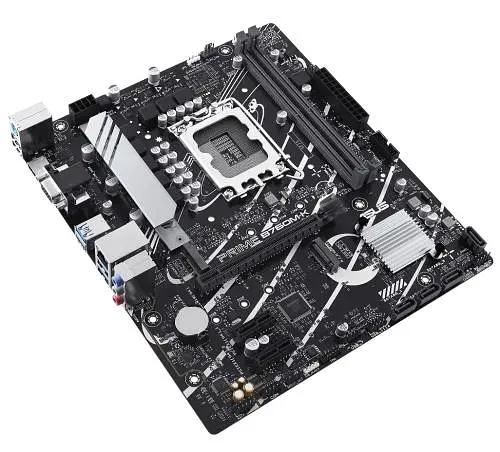 Материнская плата LGA1700, Asus PRIME B760M-K, B760, 2xDDR5, Int.Video(CPU), 4xSATA3, 2xM.2, 1xPCI-E 16x 4.0, 2xPCI-E 1x 4.0, Realtek 7. 5xUSB3.2/4xUSB2.0, VGA/HDMI, MicroATX - фото 5