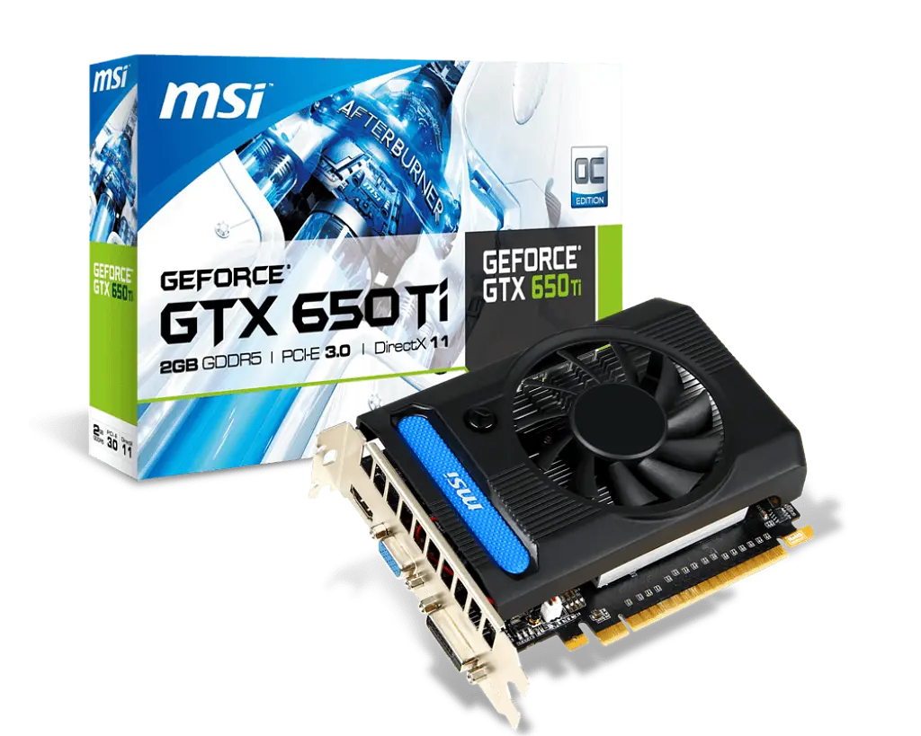 Відеокарта GeForce GTX 650 Ti 2GB MSI OC (N650Ti-2GD5/OC) Б/В - фото 2