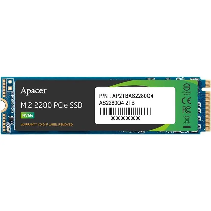 SSD накопичувач Apacer AS2280Q4 2TB [AP2TBAS2280Q4-1] [142515] - фото 2