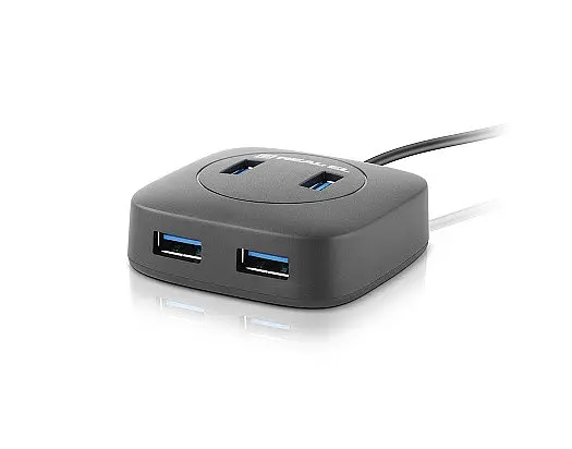USB-хаб Real-el HQ-187 4 ports - фото 3