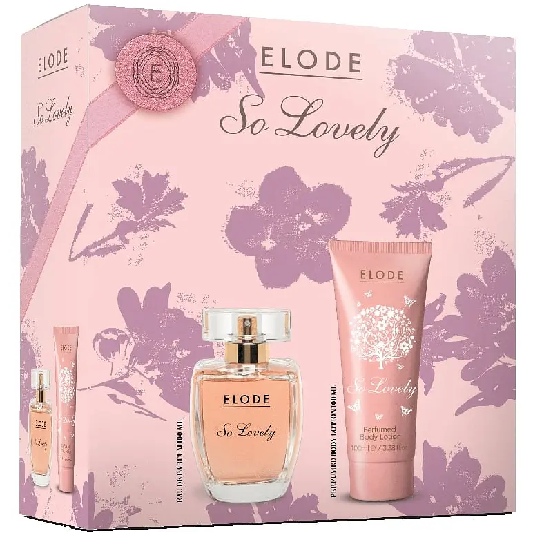 Подарунковий набір Elode So Lovely туалетна вода 100 мл + лосьйон для тіла 100 мл