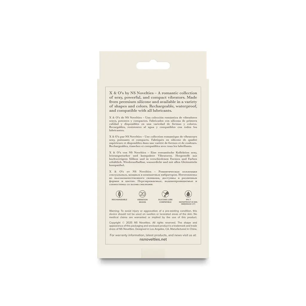 Минивибратор NS Novelties XOs Love - фото 4