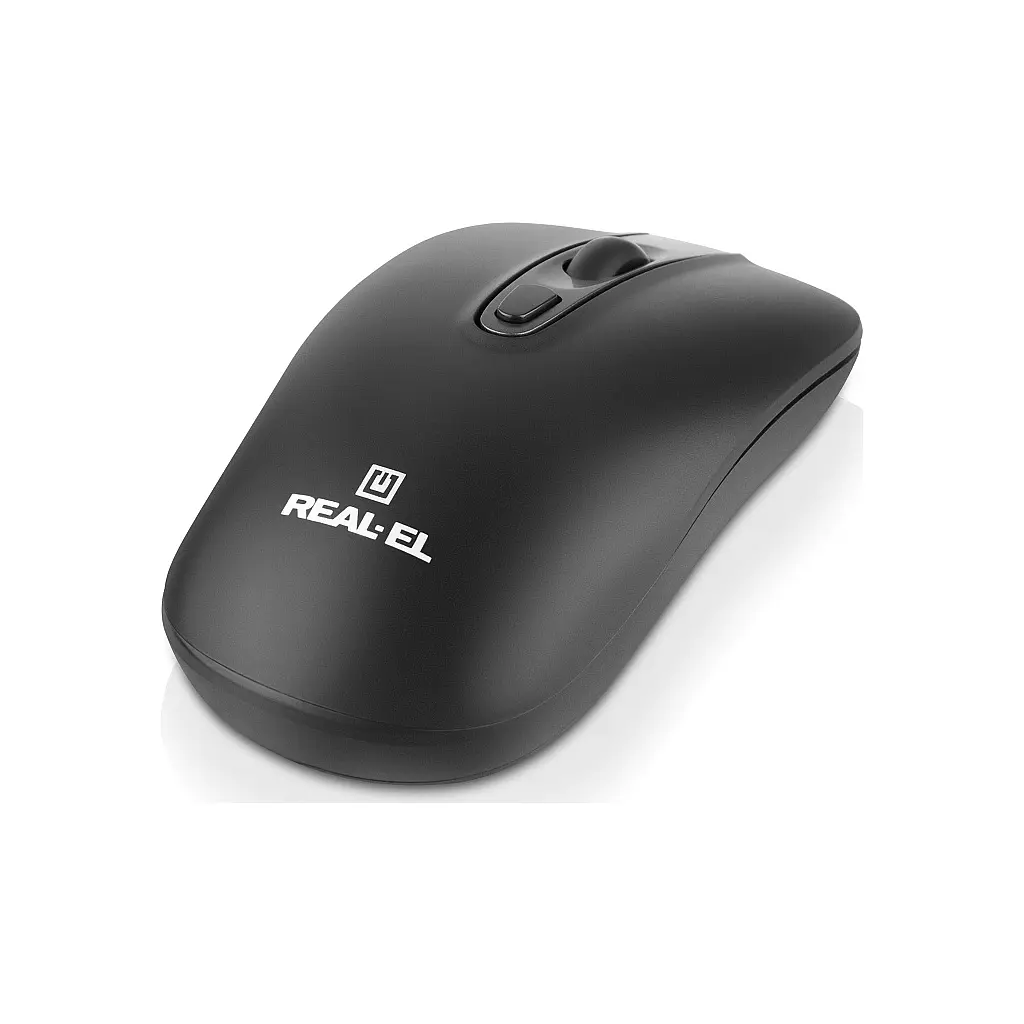 Мишка REAL-EL RM-350W Wireless Black/Gray (EL123200043) - фото 5