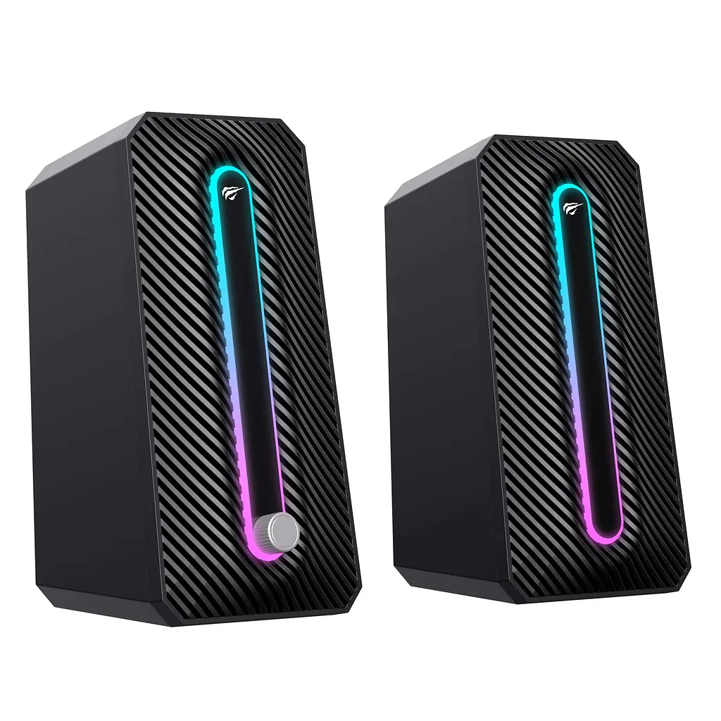 Стерео колонки ігрові HAVIT HV-SK216 USB RGB Black HAVIT (28645-000) - фото 5