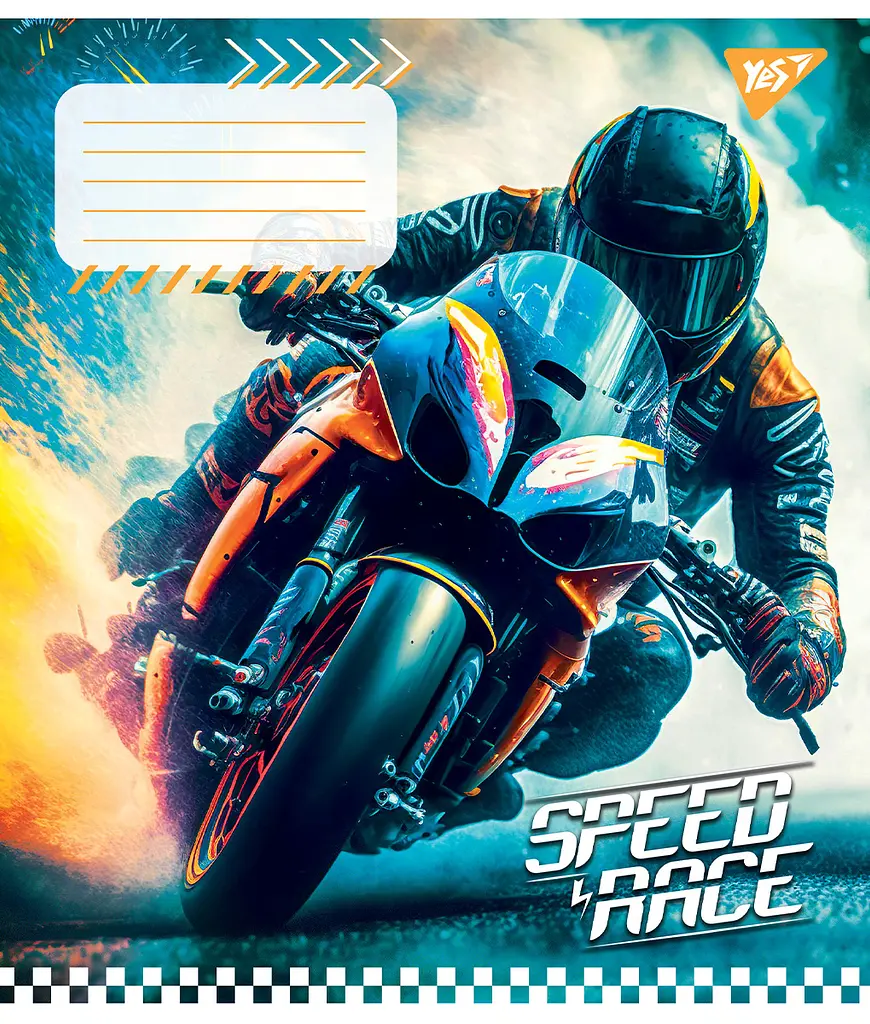 Набор тетрадей Yes Speed race А5 в клетку 36 листов 15 шт. (767337) - фото 2