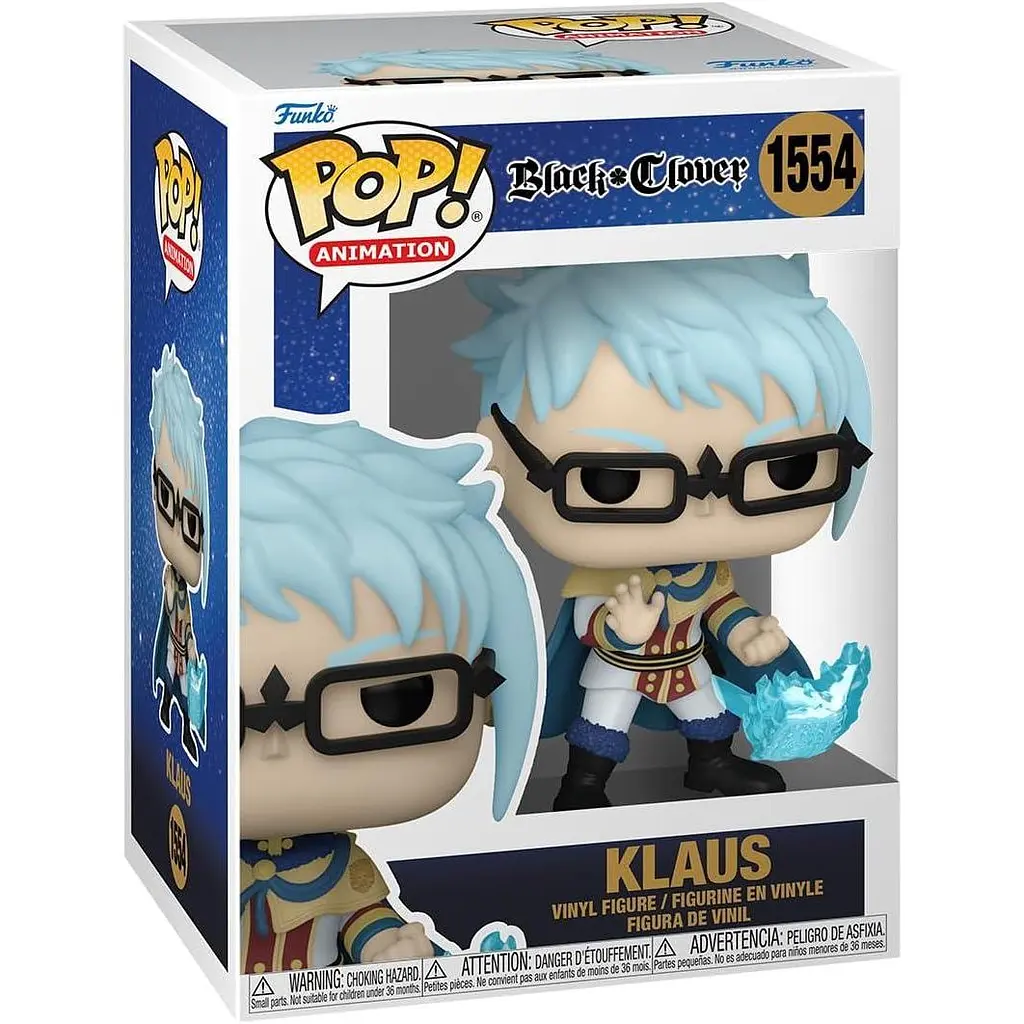 Фигурка Funko Pop Черный Клевер Клаус Black Clover Klaus 10 см FP BC K 1554 - фото 3