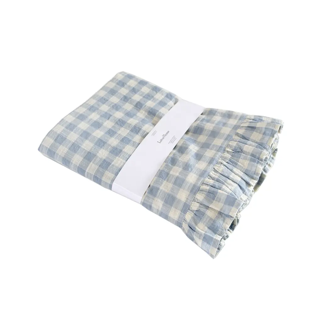 Скатерть Lotus Home - Agena голубой 150x220 - фото 6