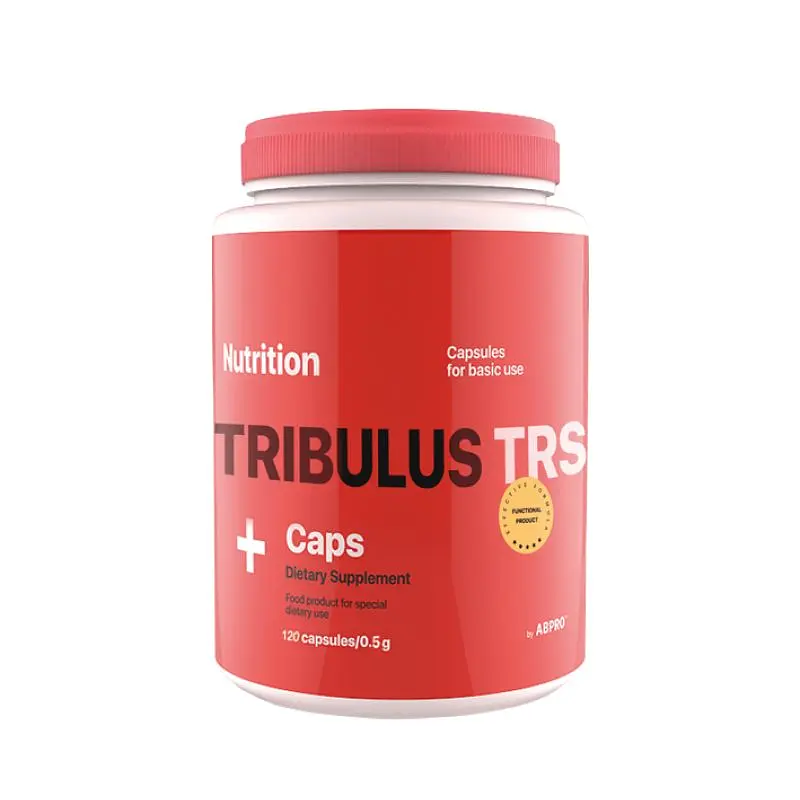 Стимулятор тестостерону Tribulus TRS, 120 капсул AB Pro fit0012867