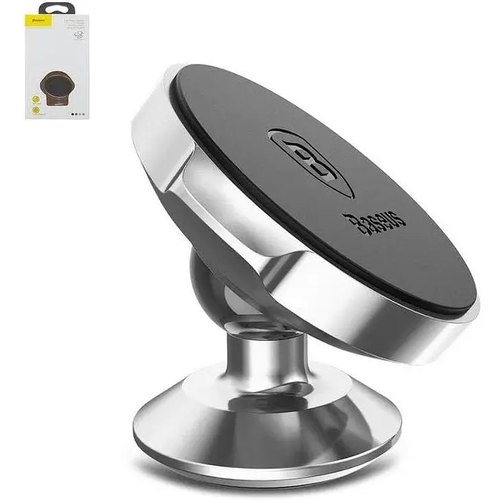 Автомобільний тримач Baseus Small Ears Series Magnetic Bracket Сріблястий - фото 5