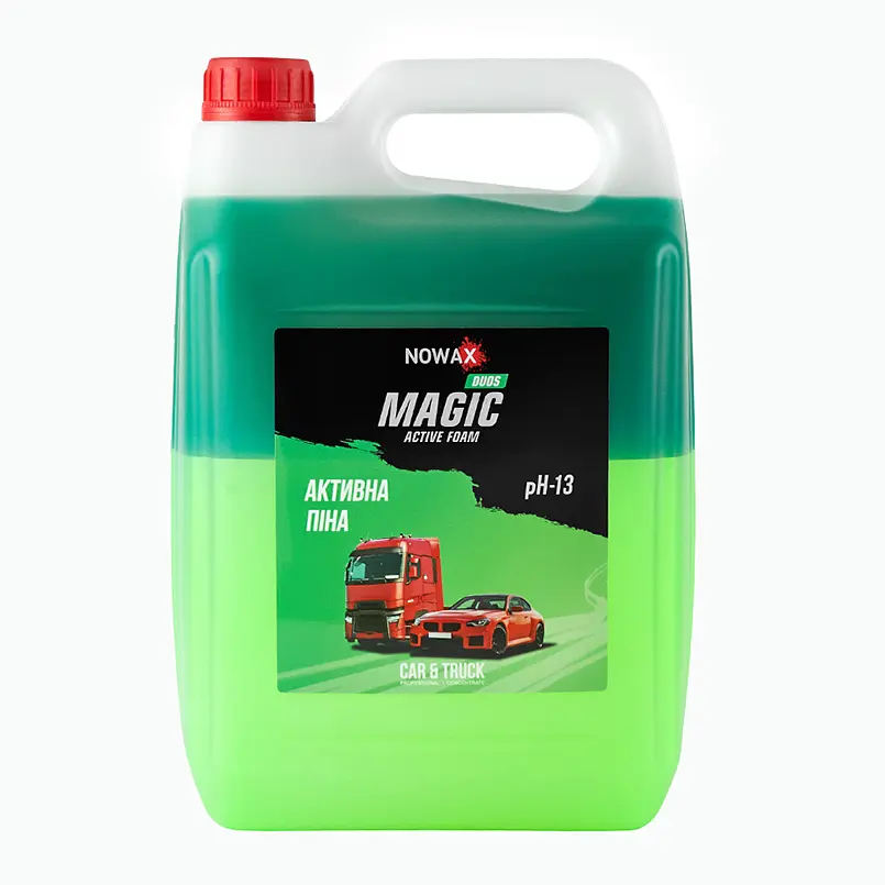 Активна піна Nowax Magic Active Foam Duos концентрат для безконтактної мийки 5л(NX05115)