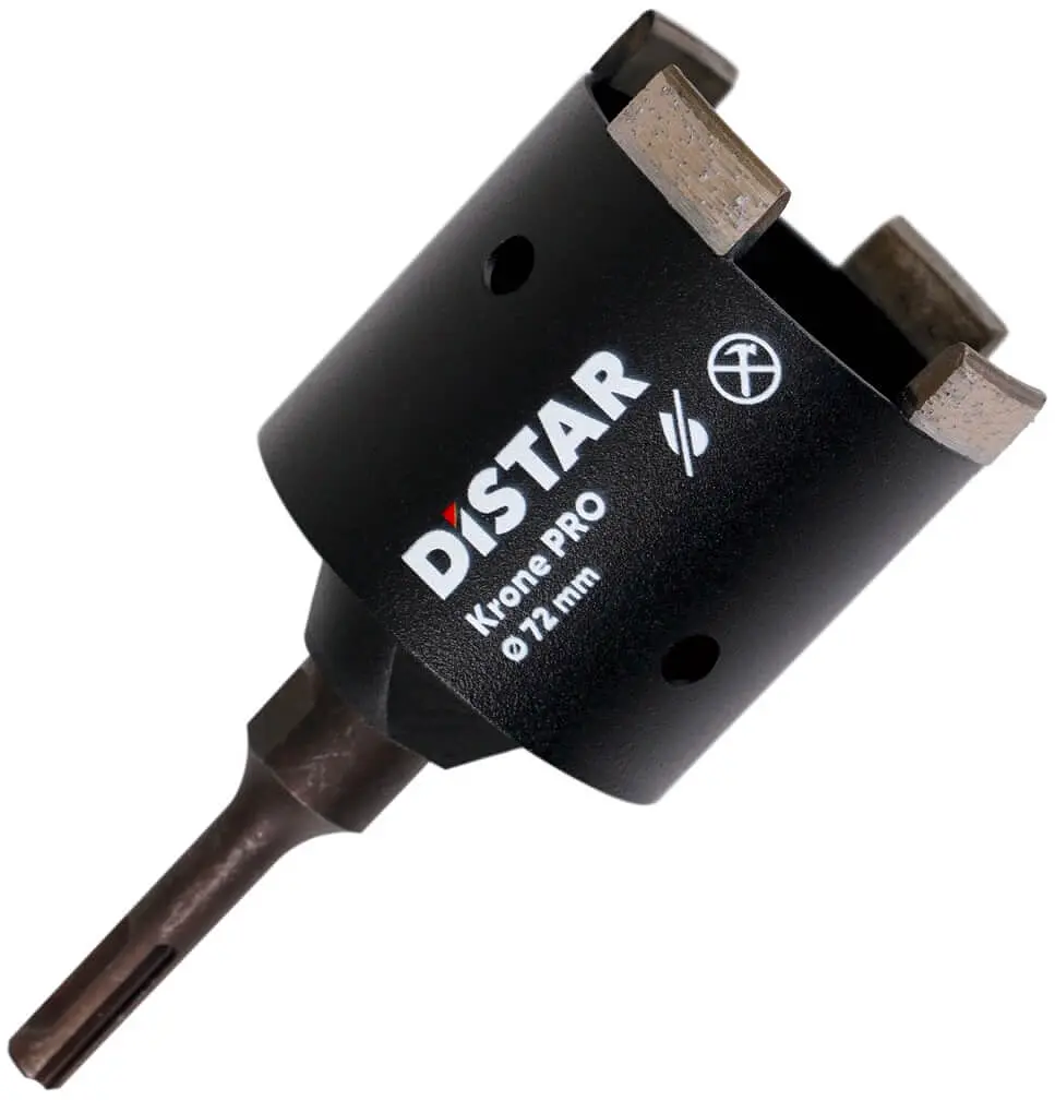 Алмазна коронка Distar DDS-W Krone PRO 72x65хM16/SDS-Plus