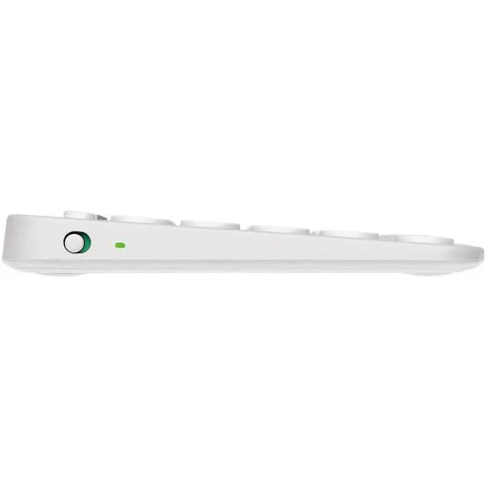 Клавіатура Logitech K380s Pebble Keys 2 Bluetooth White (920-011852) [96064] - фото 3