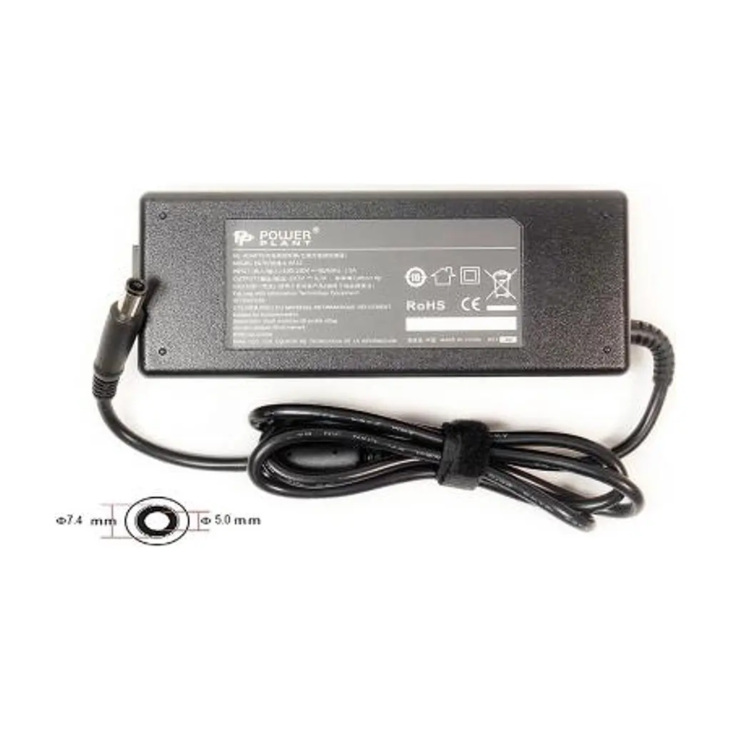 Блок живлення до ноутбуку PowerPlant DELL 220V, 19.5V 130W 6.7A (7.4*5.0) (DL130G7450)