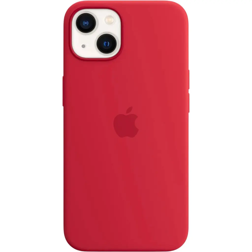 Оригинальный силиконовый чехол Apple Silicone Case MagSafe для iPhone 13 Red MM2C3ZE/A - фото 2