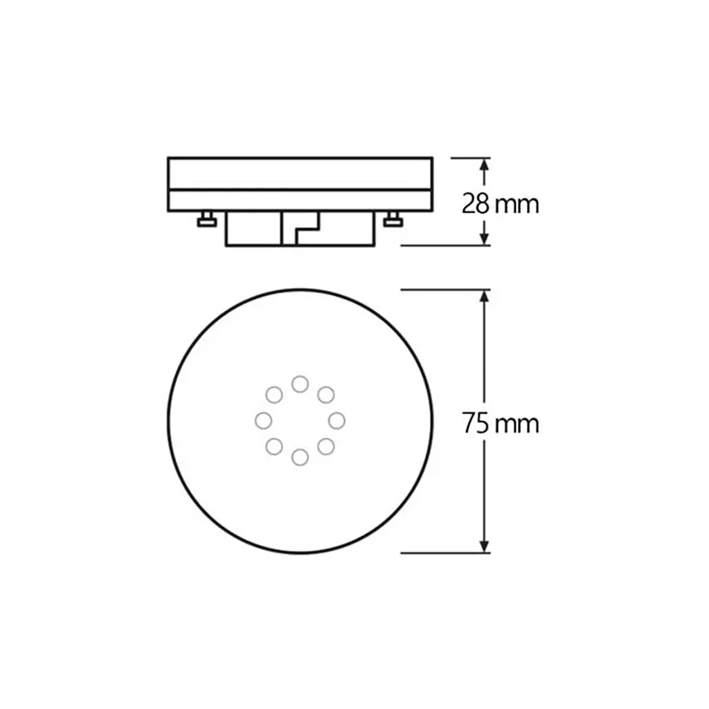 Лампочка Osram LED STAR, 4.9W, 470Lm, 4000K, GX53 (4058075433465) - фото 4