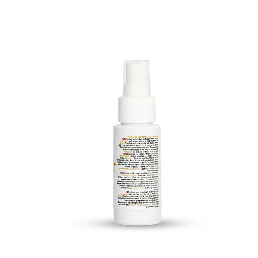 Пролонгуючий спрей-лубрикант для чоловіків - MyLove Men Stud Comfort Delay Med Spray, 50 мл - фото 9