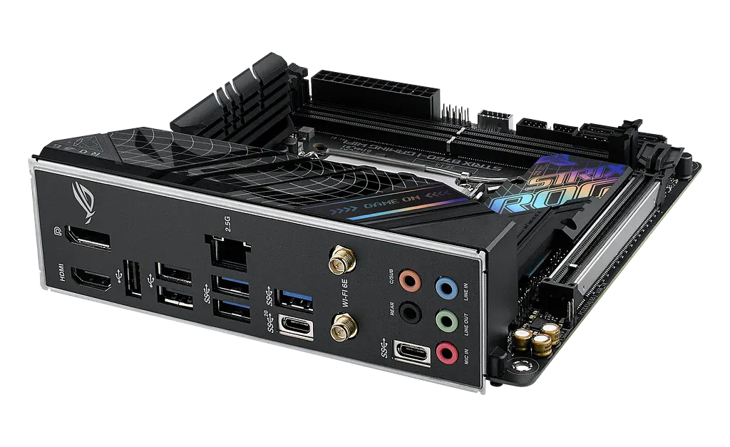 Материнская плата Asus B760-I ROG Strix Gaming Wi-Fi LGA 1700 (ROG STRIX B760-I GAMING WIFI) - фото 3