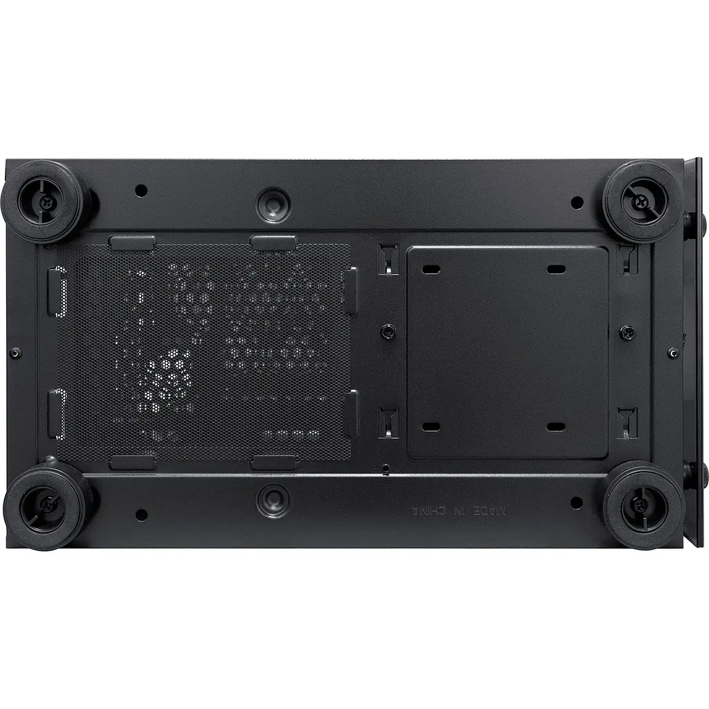 Корпус 1stPlayer V2-A-BK-4F1 Black [149294] - фото 5