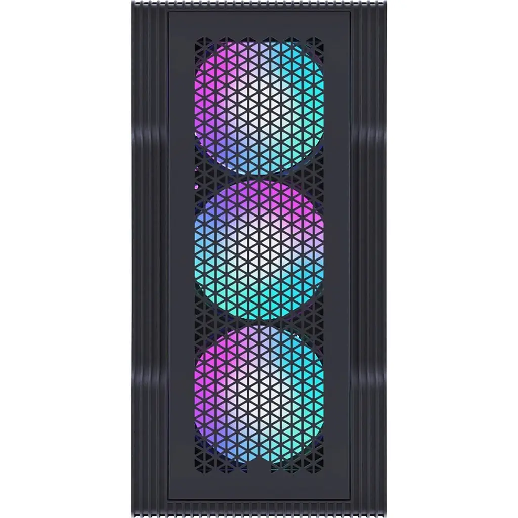 Корпус 1stPlayer T3-BK-4F1 Black [134427] - фото 4
