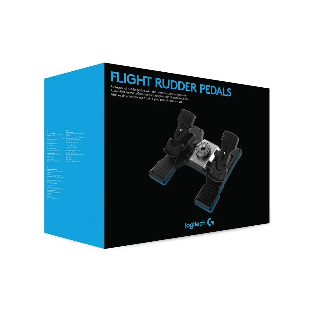 Педали Logitech G Flight Rudder Pedals (945-000005) - фото 2