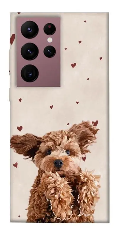 TPU чохол Demsky Сute doggy для Samsung Galaxy S22 Ultra