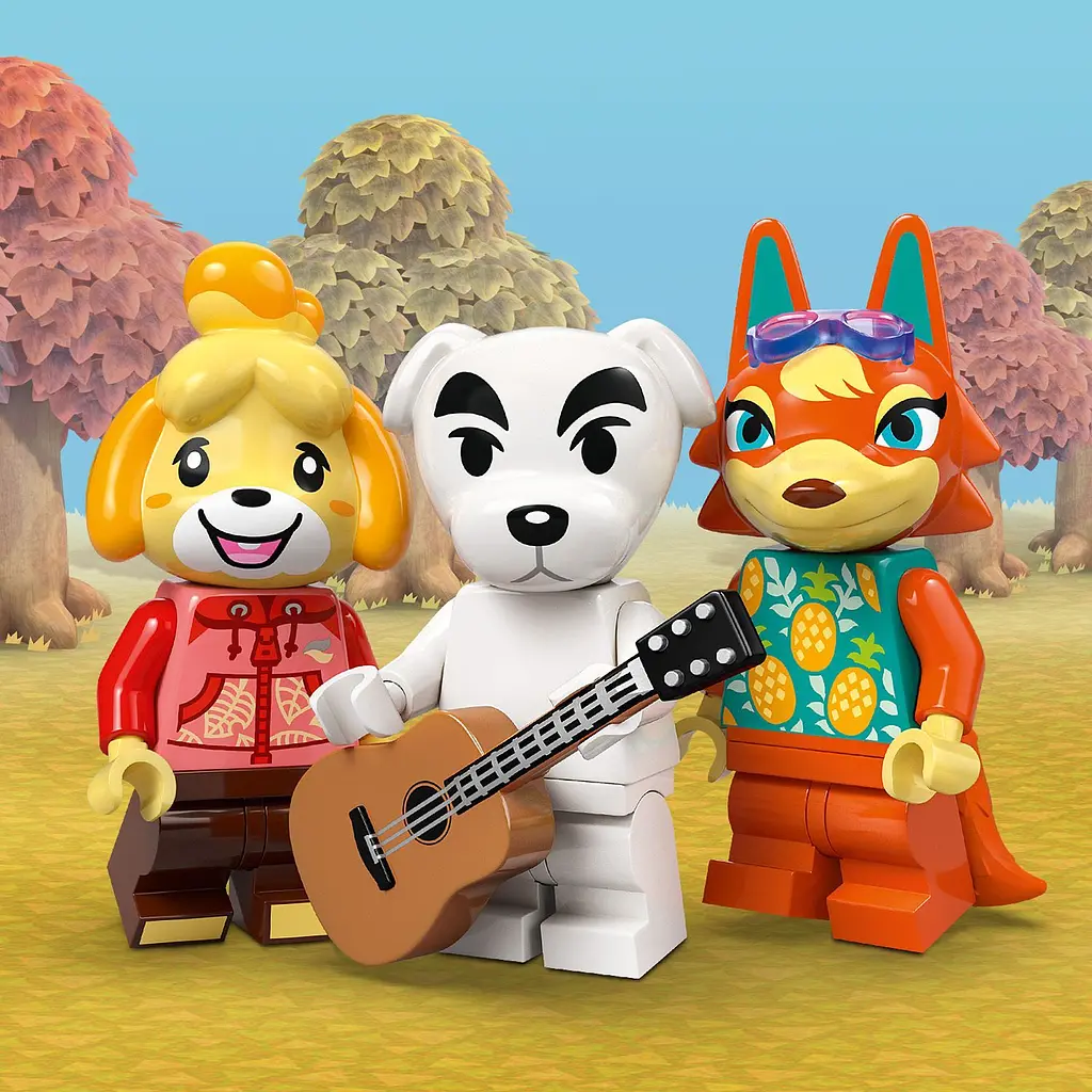 Конструктор LEGO Animal Crossing Концерт К.К. на площі 550 деталей (77052) - фото 5