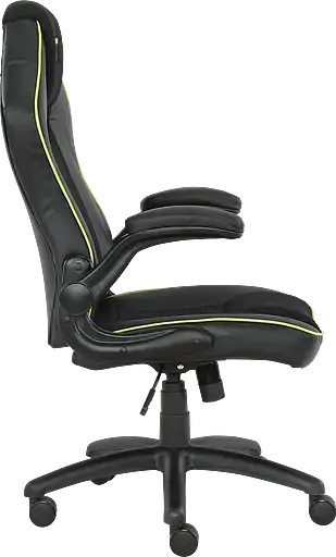 Геймерское кресло GT Racer черное с зеленым (X-2760 Black/Green) - фото 3
