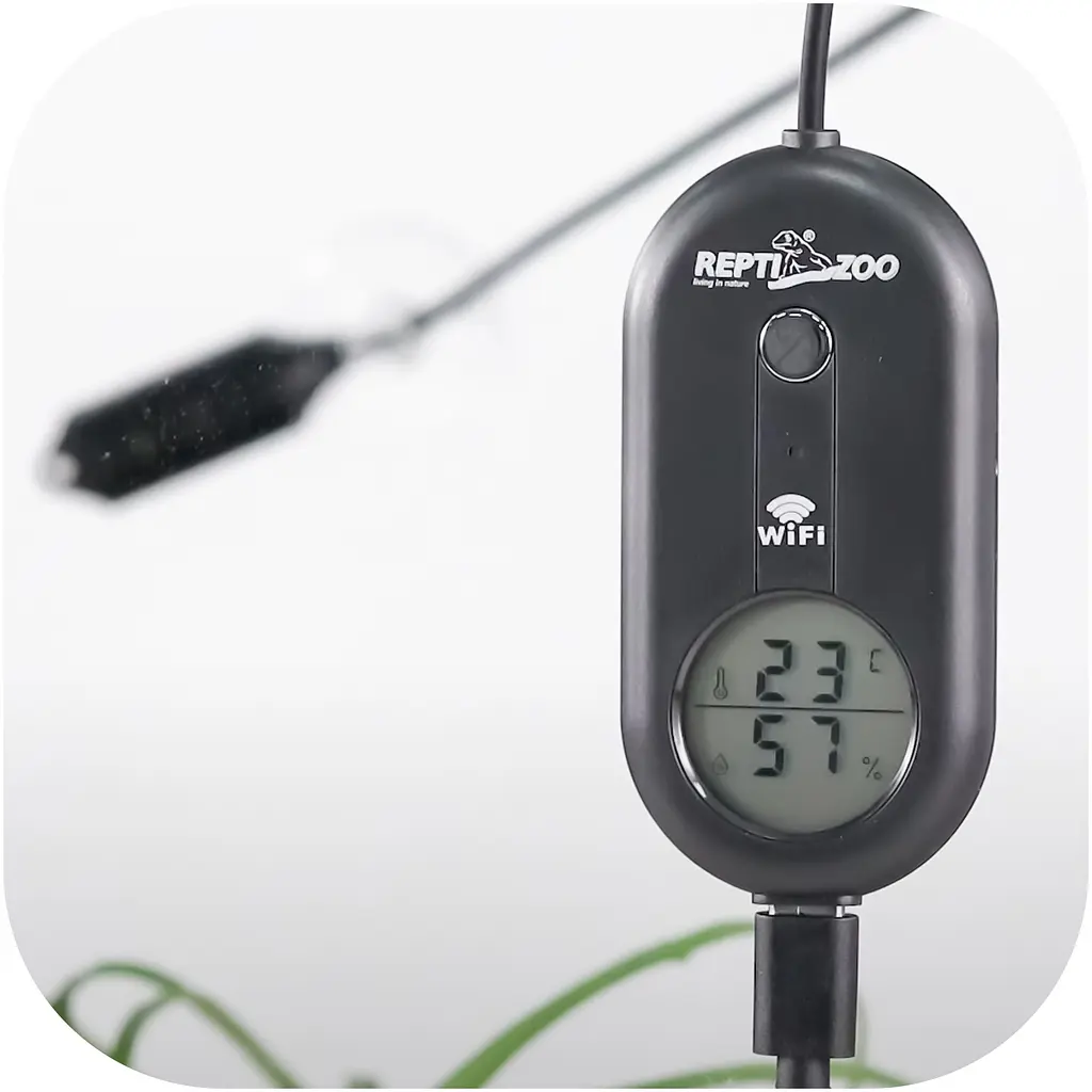 Термогігрометр електронний з Wi-Fi Repti-Zoo Smart Wi-Fi thermo-hygrometer (ZSH105) - фото 7