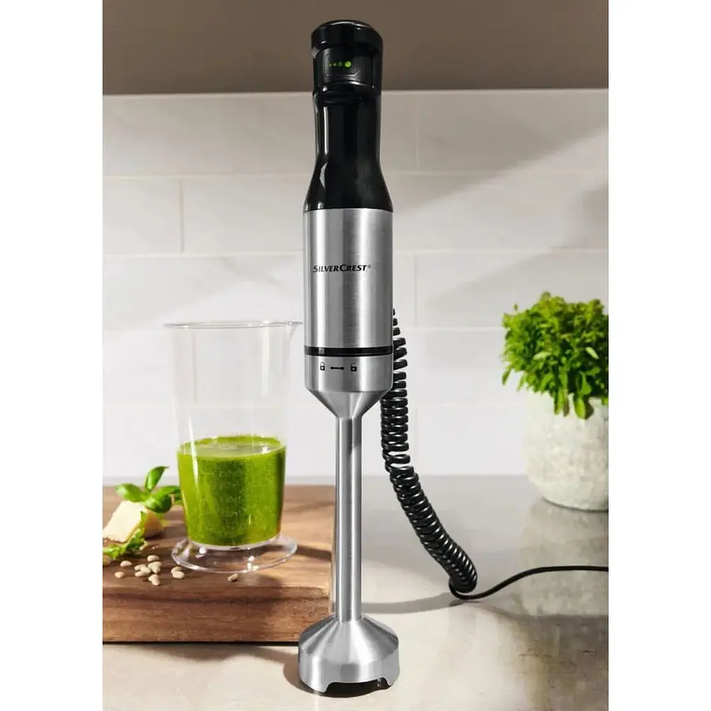 Погружной блендер с чашей SilverCrest SMSS 1000 A1 1000 Вт - фото 5