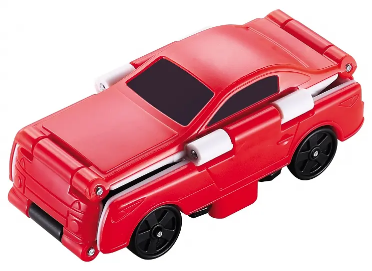 Машинка-трансформер Flip Cars Поліцейський автомобіль і Спорткар, 2 в 1, 8 см (EU463875-04) - фото 3