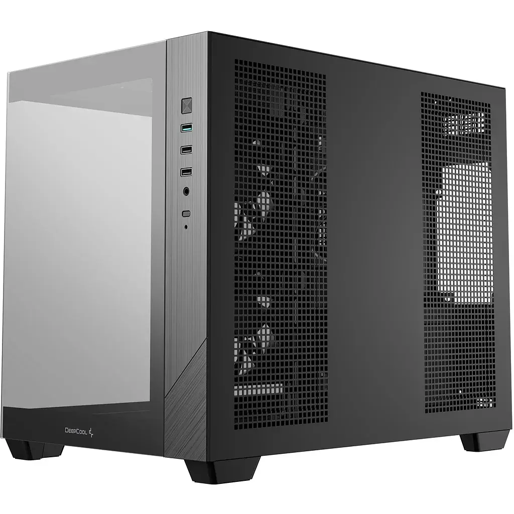 Корпус для ПК Deepcool CG330 3F Black (R-CG330-BKNGM3-G) - фото 8