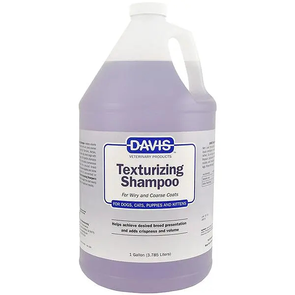 Шампунь Davis Texturizing Shampoo Девіс для жорсткої та об'ємної шерсті у собак і котів (концентрат) 3.8 л (TEXSG)