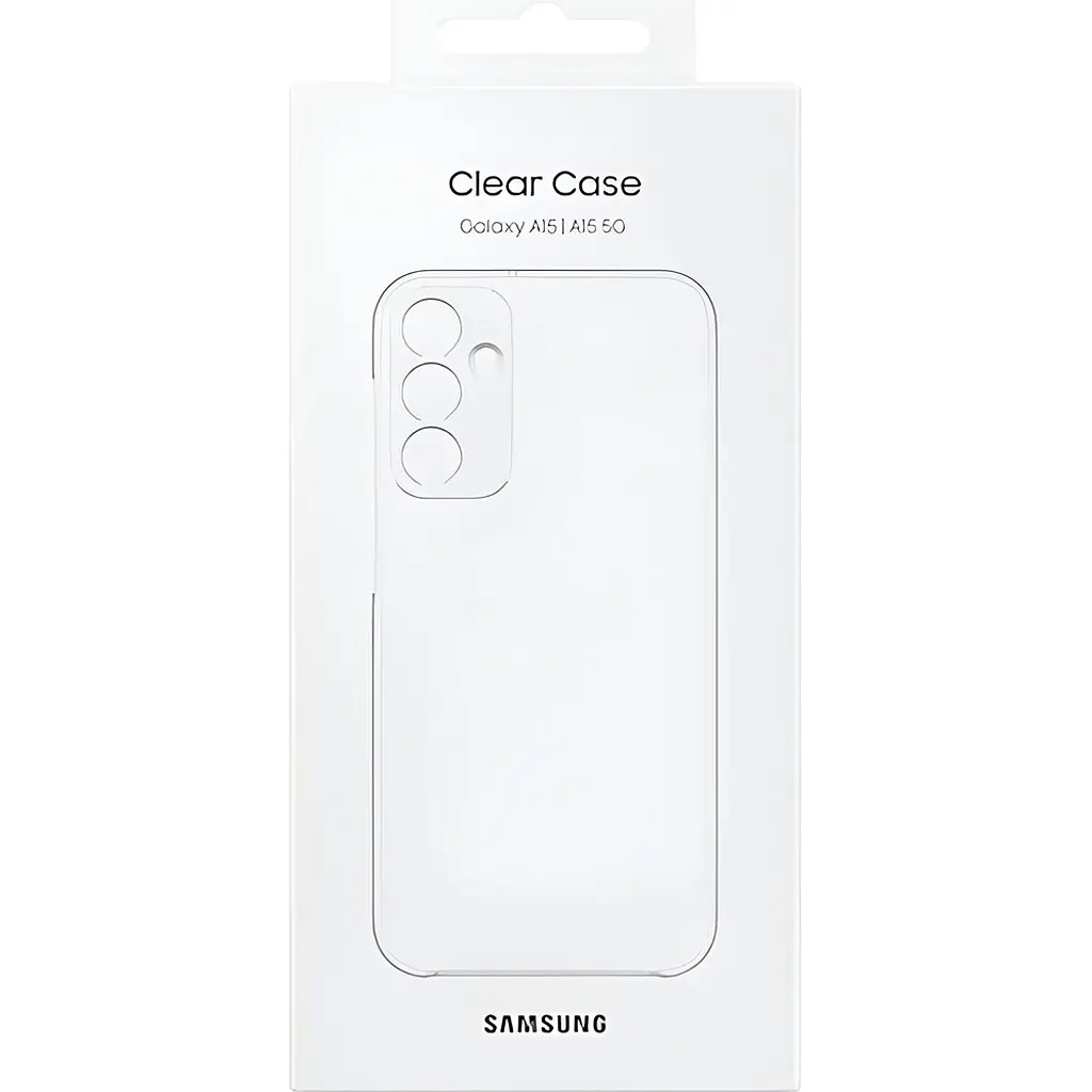 Чехол Samsung Clear Case для Samsung Galaxy A15 5G Transparent (EF-QA156CTEGWW) [112107] - фото 6