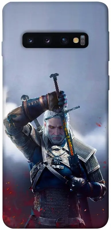 TPU чохол Demsky The witcher gerald для Samsung Galaxy S10