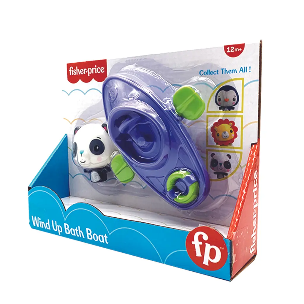 Заводний човник для гри з водою Fisher-Price Панда (GMBT003B) - фото 2